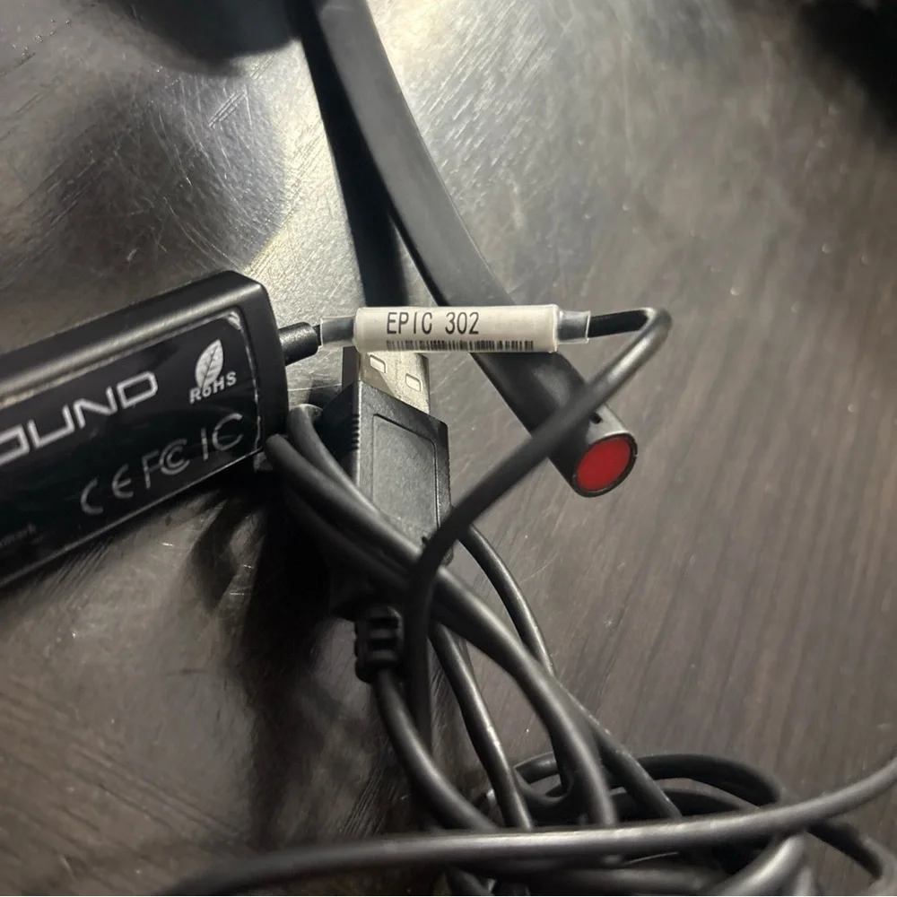 Addasound Epic 302 Wired USB Mono Headset Tested and Working